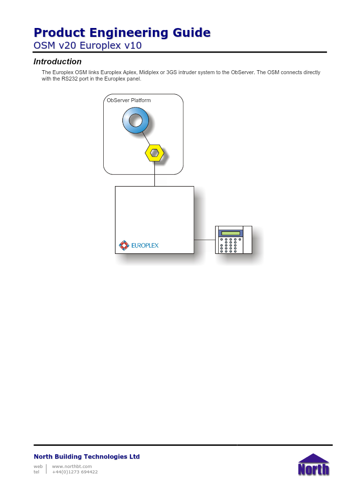 Preview thumbnail of page 1 of the Europlex Engineering Guide PDF document.